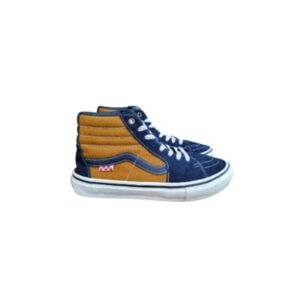 Vans Reynolds Dane Sk8 Hi Skate Blue Brown Athletic Tennis Shoe Sneaker Men 7.5